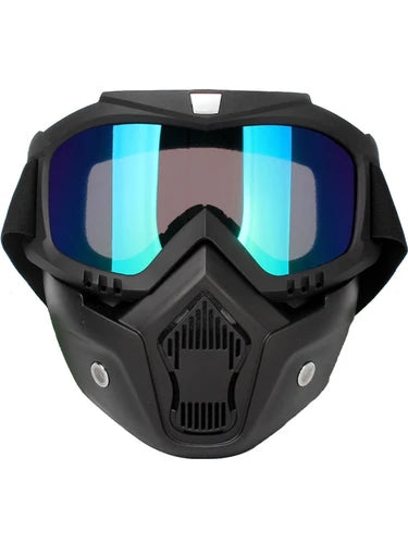 🏍️ Moonrider ProRider Mask – Nefes Alabilir, Rüzgâr Geçirmez Motokros Maskesi